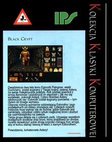 Black Crypt - Box - Back Image