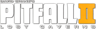 Pitfall II: Lost Caverns - Clear Logo Image