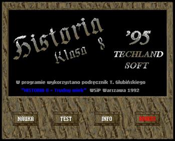 Historia Klasa 8 - Screenshot - Game Title Image