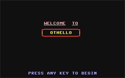 Othello (Sharedata) - Screenshot - Game Title Image