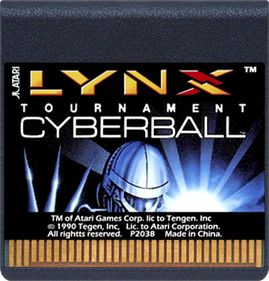 Tournament Cyberball - Cart - Front Image