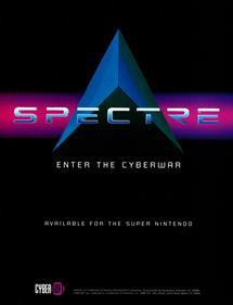 Spectre - Advertisement Flyer - Front Image
