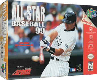 All-Star Baseball '99 - Box - 3D Image