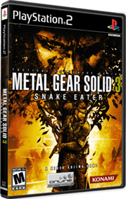 Metal Gear Solid 3: Snake Eater - Box - 3D Image