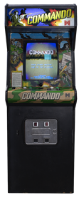 Commando (Capcom) - Arcade - Cabinet Image