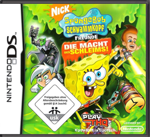 SpongeBob SquarePants featuring Nicktoons: Globs of Doom - Box - Front - Reconstructed Image