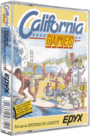 California Games - Box - 3D Image