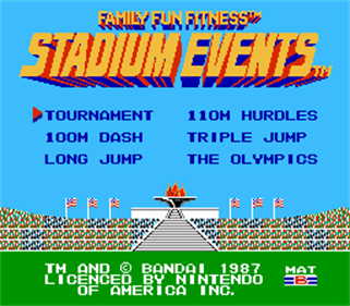 Stadium Events - Screenshot - Game Title Image