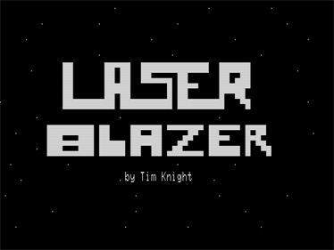 Laser Blazer - Screenshot - Game Title Image