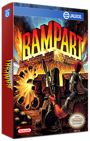 Rampart (Jaleco) - Box - 3D Image
