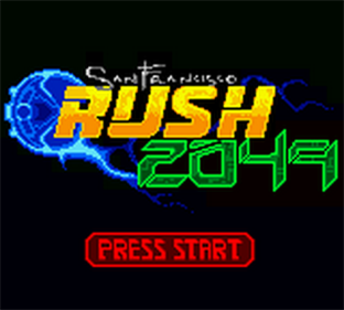 San Francisco Rush 2049 - Screenshot - Game Title Image