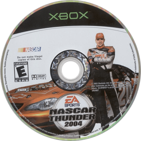 NASCAR Thunder 2004 - Disc Image