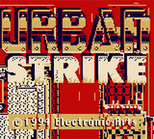 Urban Strike: The Sequel to Jungle Strike - Screenshot - Game Title Image