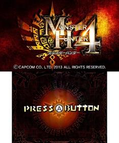 Monster Hunter 4 - Screenshot - Game Title Image
