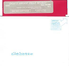 Don't Shoot That Word! - Disc Image