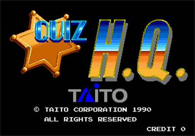 Quiz H.Q. - Screenshot - Game Title Image