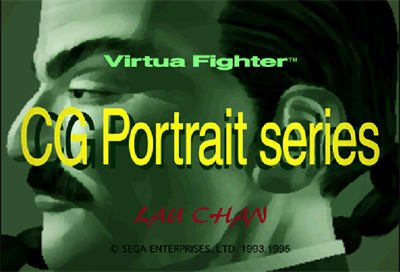 Virtua Fighter CG Portrait Series Vol. 6: Lau Chan - Screenshot - Game Title Image