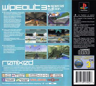 Wipeout 3: Special Edition - Box - Back Image