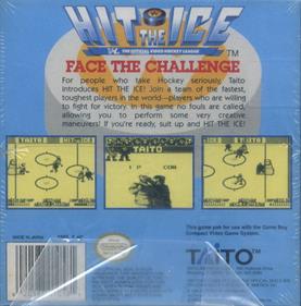 Hit the Ice - Box - Back Image