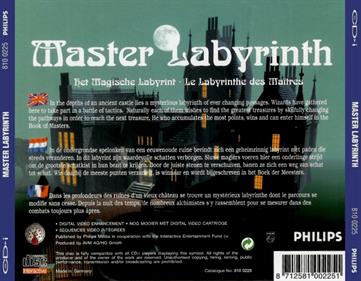 Master Labyrinth - Box - Back Image