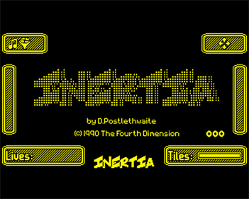Inertia - Screenshot - Game Title Image