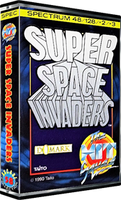 Taito's Super Space Invaders  - Box - 3D Image