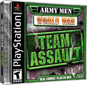 Army Men: World War: Team Assault - Box - 3D Image