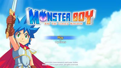 Monster Boy and the Cursed Kingdom - Screenshot - Game Title Image