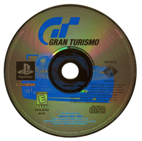 Gran Turismo - Disc Image