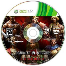 Deadliest Warrior: Legends - Fanart - Disc Image