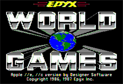 World Games - Screenshot - Game Title Image
