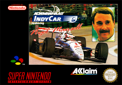 Newman Haas IndyCar featuring Nigel Mansell - Box - Front Image