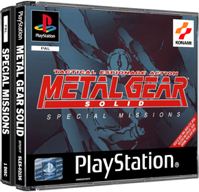 Metal Gear Solid: VR Missions - Box - 3D Image
