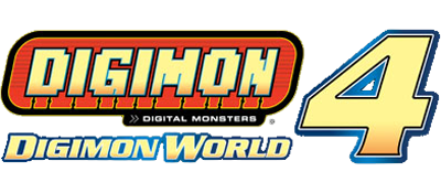 Digimon World 4 - Clear Logo Image