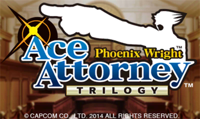 Phoenix Wright: Ace Attorney Trilogy - Screenshot - Game Title Image