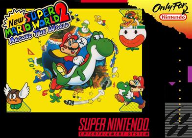 New Super Mario World 2: Around The World - Fanart - Box - Front Image