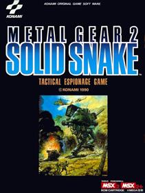 Metal Gear 2: Solid Snake - Box - Front Image