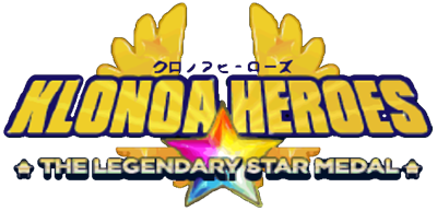 Klonoa Heroes: Densetsu no Star Medal - Clear Logo Image