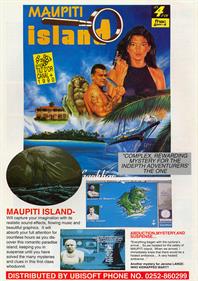 Maupiti Island - Advertisement Flyer - Front Image
