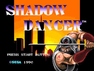 Shadow Dancer: The Secret of Shinobi - Screenshot - Game Title Image