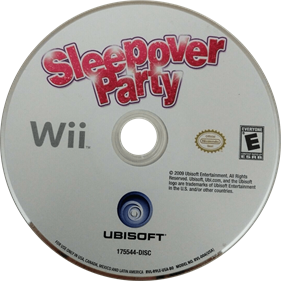 Sleepover Party  - Disc Image