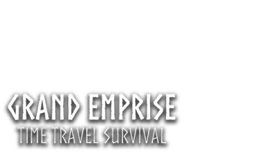 Grand Emprise: Time Travel Survival - Clear Logo Image