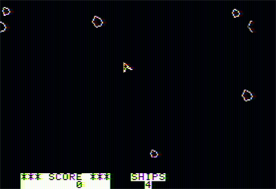 Asteroids in Space - Screenshot - Gameplay Image