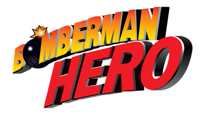 Bomberman Hero - Clear Logo Image