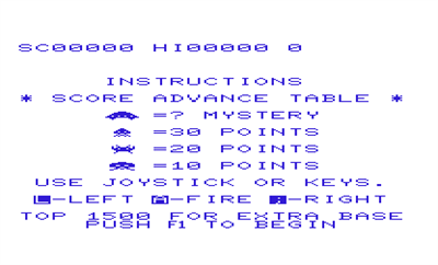 VIC Avenger - Screenshot - Game Title Image