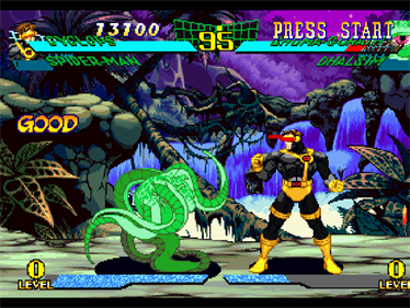 Marvel Super Heroes vs. Street Fighter: EX Edition - Screenshot - Gameplay Image