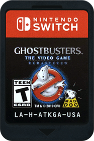 Ghostbusters: The Video Game Remastered - Cart - Front Image