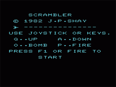 Scrambler - Screenshot - Game Title Image