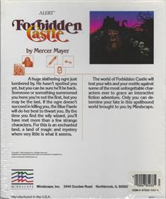Forbidden Castle - Box - Back Image