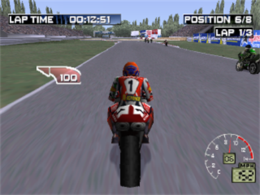 Superbike 2000 - Screenshot - Gameplay Image
